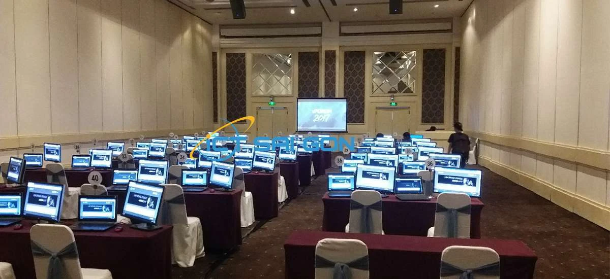 Thuê Laptop tổ chức event hội nghị tại TPHCM