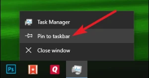 Tạo một lối tắt đế Task Manager Win 10 