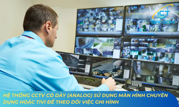 CCTV là gì, hệ thống CCTV có dây