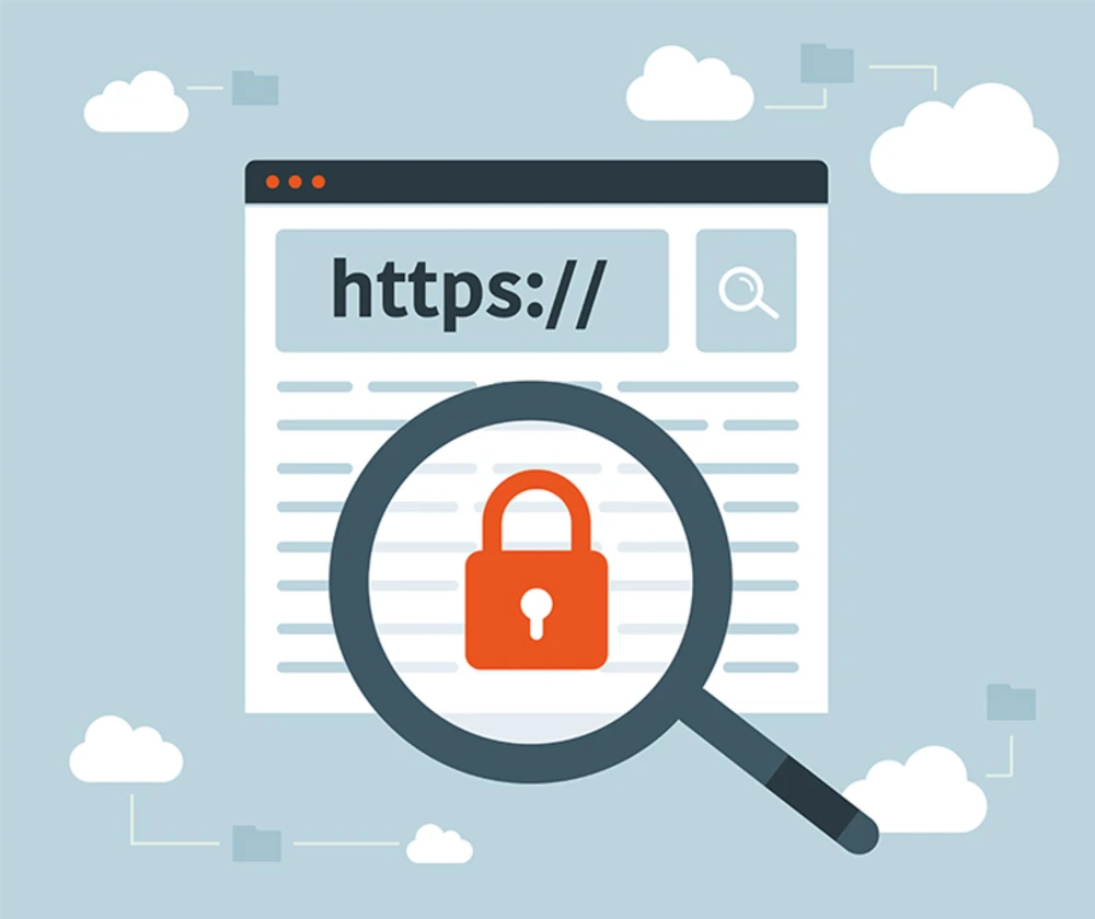giao thức mạng Hypertext Transfer Protocol over SSL/TLS (HTTPS)