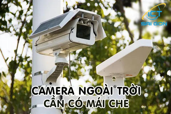 Lắp camera ngoài trời có dây với camera IP hoặc camera Analog