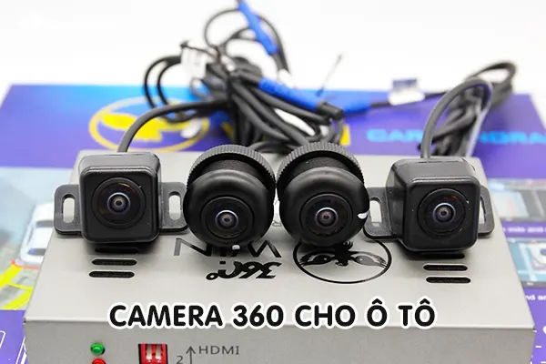 Camera 360 toàn cảnh thường lắp cho xe ô tô
