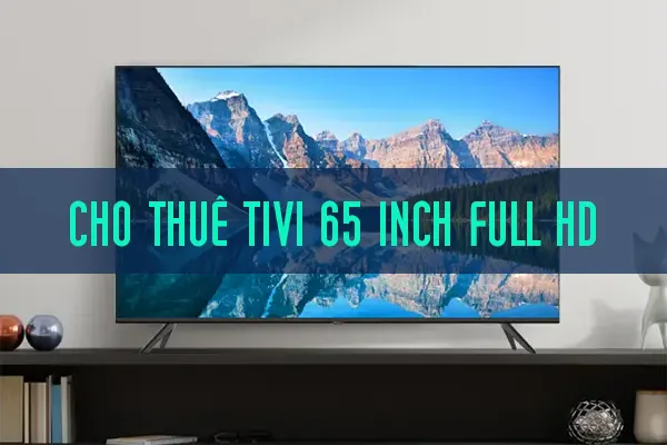 Cho Thuê Tivi 65 Inch Full HD Giao Trong Ngày TPHCM