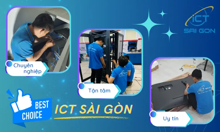 ICT Sài Gòn chuyên cung cấp các giải pháp bảo mật camera an ninh