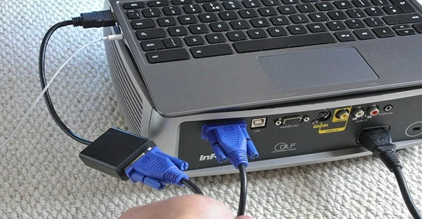 Kết nối máy chiếu thông qua cáp HDMI