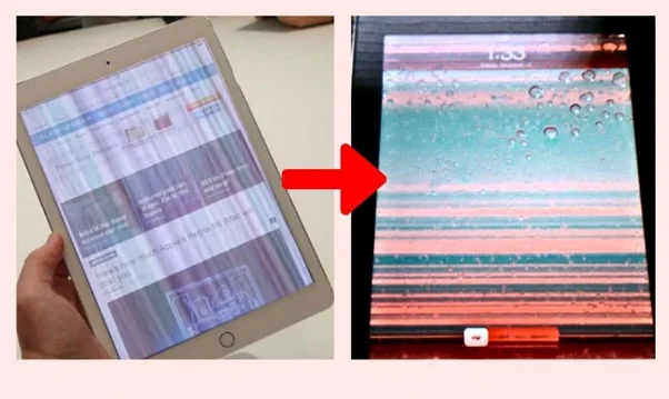 Màn hình ipad air 2 bị nhòe màu: Nguyên nhân và cách khắc phục