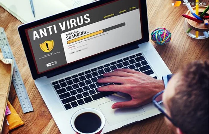 Thường xuyên diệt virus cho laptop để thiết bị luôn hoạt động ổn định