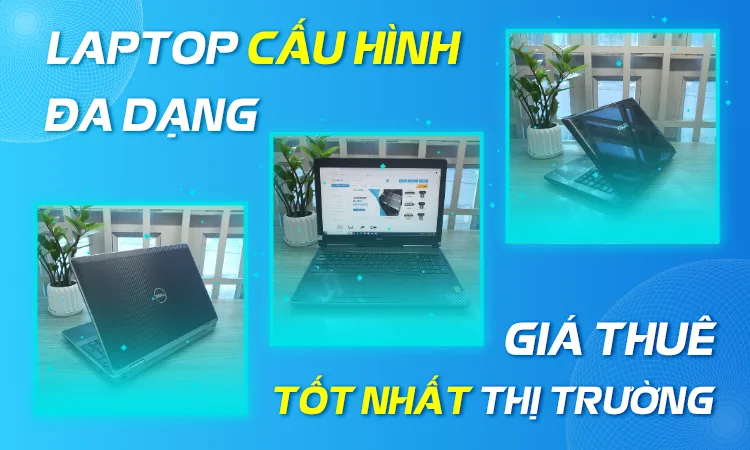ICT Sài Gòn có sẵn các dòng laptop HP, DELL, ASUS, ...