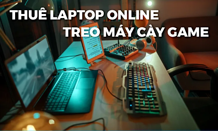 Nhiều khách hàng thường thuê laptop online để treo game