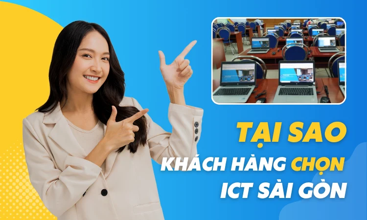 ICT Sài Gòn là địa chỉ cho thuê laptop đáng tin cậy
